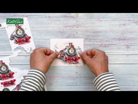 Katy Sue Designs Nostalgic Christmas Die Cut Decoupage and Embellishments 11-dcdnch10 video 