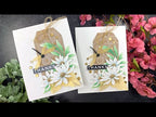 Simon Says Stamp Daisy Heads Dies s853 Just A Note