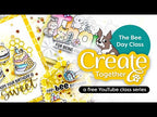 Tim Holtz Distress Archival Ink Pad Black Soot Ranger Create Together Bee Day Class Video
