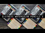 Tim Holtz Distress Watercolor Pencils 75 Bundle Ranger Inspiration Video