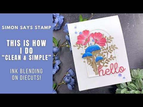 Simon Says Stamp Iceland Poppies Wafer Dies s938 Sunny Vibes