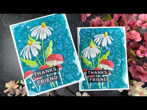 Simon Says Stamp Charming Daisy Wafer Dies s865 Sweetheart