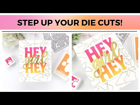 Simon Says Stamp Hey Girl Wafer Die sssd112824 Dear Friend