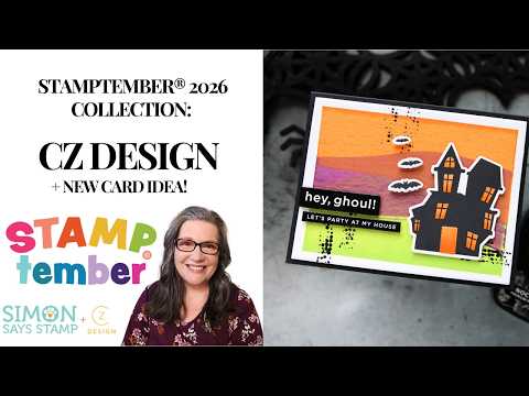 CZ Design EZ Strips Oh My Goth set1376og Cathy Zielske NEW CZ Design for STAMPtember® 2026!