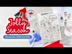 PREORDER Simon Says Stamp Card Kit of the Month November 2026 Jolly Season ck1126 Jolly Season Card Kit Reveal and Inspiration
