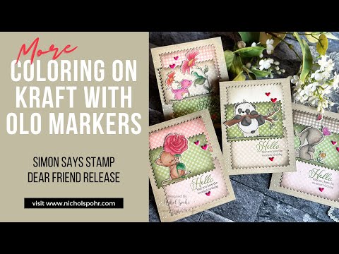 Simon Says Clear Stamps Caring Thoughts sss202686c Dear Friend