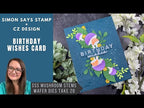 Simon Says Stamp Dancing Floral Vine Wafer Dies s918 Sunny Vibes