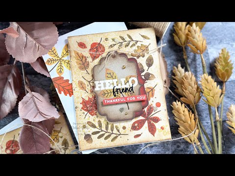 Tim Holtz Distress Oxide Ink Pad FOREST MOSS Ranger tdo55976 Fall Leaves Stencil Layering Video