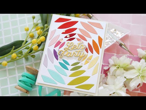 Simon Says Stamp Let's Party Wafer Dies sssd112865