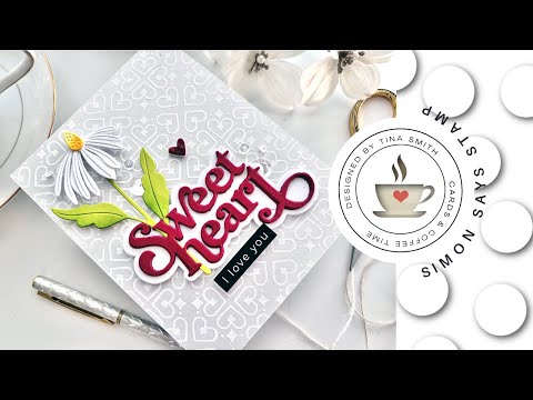 Simon Says Stamp Charming Daisy Wafer Dies s865 Sweetheart