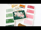 PinkFresh Studio Mulberry Blush Dye Ink Pad pfdi067 Joy To The World Card Video