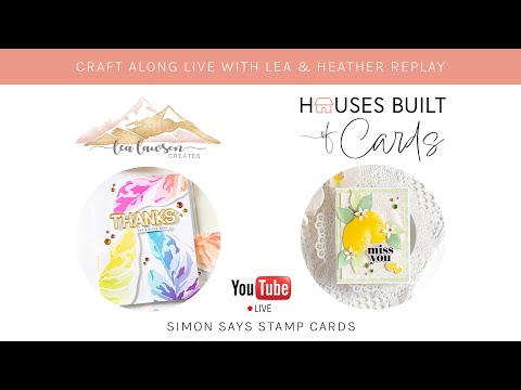 Simon Says Stamp LEMON ZEST Wafer Dies sssd112645