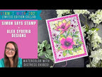 Alex Syberia Lovely Day STAMPtember Exclusive Stamps 3484ssc Watercolor Floral Card | STAMPtember® Exclusive | Simon Says Stamp + Alex Syberia Amy Rysavy