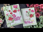 Tim Holtz Flip Top Distress Paint Aged Mahogany Ranger TDF52890 Sweetheart Roses Card Video