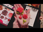 Cosmic Shimmer Sculpted Roses Silicone Mould ce0171-cs video