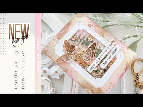 Tim Holtz Tiny Text Stamps with Simon Says Stamp Dies Bundle settx26 Paper, Ink, and Pure Guesswork: Let’s Make a Mixed Media Card! Tim Holtz Moth Study Tina Smith