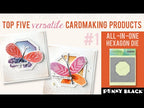 Penny Black Floral Wings Stencils 25-022 video