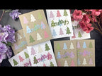Pretty Pink Posh Sentiment Strips Christmas Clear Stamps video