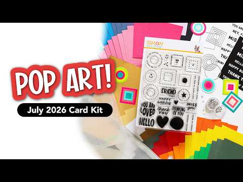 Simon Says Stamp Card Kit of the Month 2026 Subscription! July Start Date