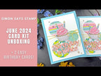 Simon Says Stamp Card Kit of the Month June 2024 Sweet Birthday ck0624 *