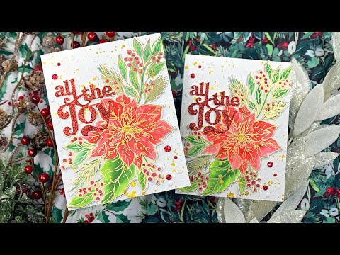 Simon Says Stamp Holiday Blossoms Wafer Dies sssd112974c All The Joy