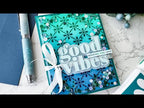 CZ Design Wafer Dies Good Vibes czd238 Sunny Vibes
