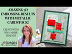 Simon Says Stamp Embossing Folder and Die All Wrapped Up set1119wu