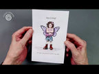Cosmic Shimmer Princess Attitude Cling Stamps 07-0077-as video