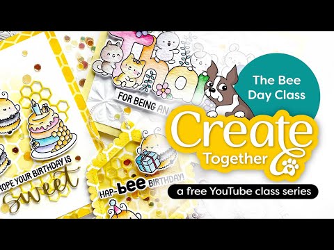 Tim Holtz Distress 8.5 x 11 Watercolor Cardstock Ranger TDA53927 Create Together Bee Day Class Video