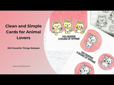 Simon Says Stamps and Dies Round of Appaws set932ra Favorite Things