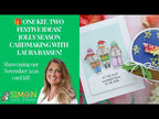 PREORDER Simon Says Stamp Card Kit of the Month November 2026 Jolly Season ck1126 One Kit TWO Festive Ideas Jolly Season Cardmaking with Laura Bassen