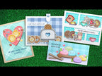 Lawn Fawn Set A Waffle Lot Clear Stamps and Dies video introduction