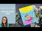 Simon Says Clear Stamps Rain or Shine 2180ssc Rain or Shine