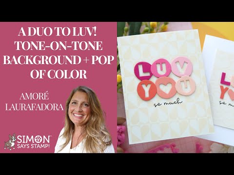 Simon Says Stamps and Dies Circle Sentiments set902cs To Love