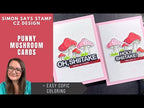 CZ Design Stamps and Dies Oh Shiitake set906os To Love
