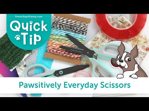 Simon Says Stamp Pawsitively Everyday Scissors st0125 Just For You