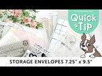Simon Says Stamp Storage Envelopes 10 pack st0110 Be Creative