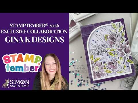 Gina K Designs Life’s Best Moments STAMPtember Exclusive Stamps Dies and Stencils