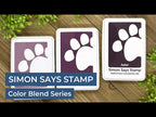 Simon Says Stamp Pawsitively Saturated Ink and Re-inker Set Petunia