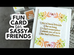 CZ Designs Sassy Friends Wafer Dies czd213c