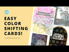 Tim Holtz Picked Raspberry Distress Spritz tdu86413 Color Shifting Cards Video
