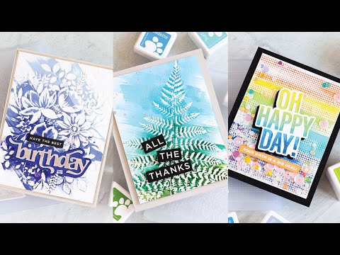 Simon Says Stamp Embossing Folder and Dies Darcy Bouquet sfd318 Just a Note
