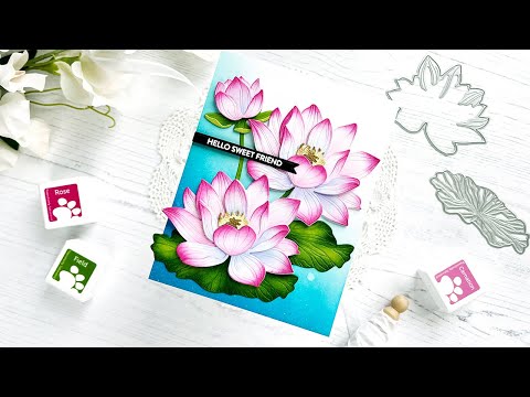 Honey Bee Mini Messages Banners Die Set hbds-mmban Hello Sweet Friend Card Video