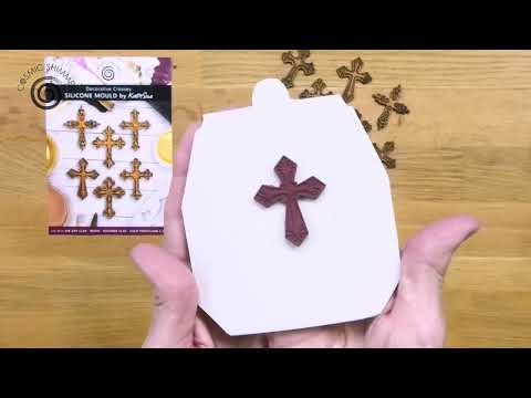 Cosmic Shimmer Decorative Crosses Silicone Mould ca0254-cs
