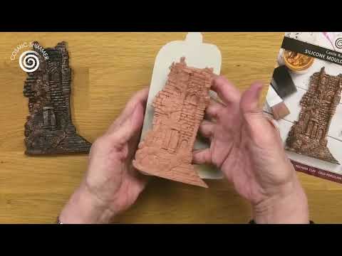 Cosmic Shimmer Castle Ruins Silicone Mould ce0160-cs