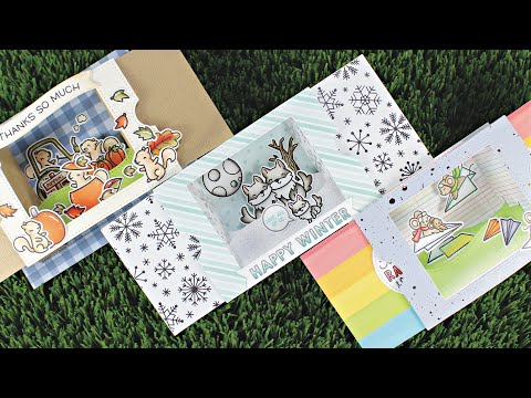 Lawn Fawn Set Ta-Da! Diorama! Plus Butterfly and Grass Add Ons Dies Introduction to Ta-Da