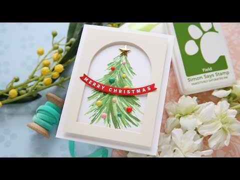 Simon Says Stamps and Dies Fresh Air Holiday Tree