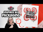 Simon Says Stamp Pop Art Pieces Wafer Dies 1719sdc Cathy Makes a Card.. Inspired by Packaging