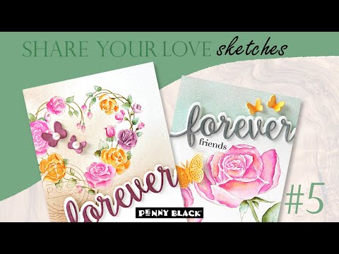 Penny Black Clear Stamps Smooch 31-027 video