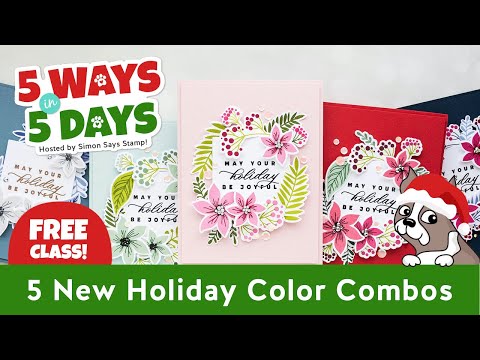 CZ Designs Stamps And Dies Winter Wishes All The Joy